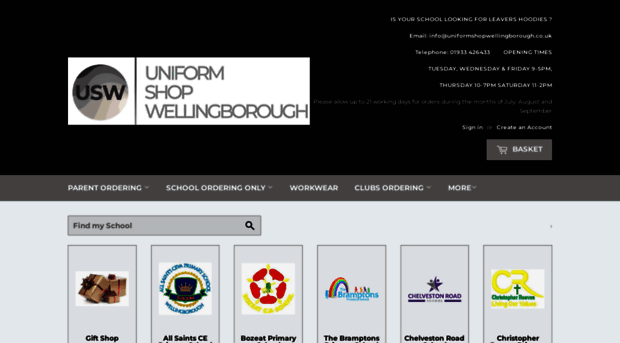 uniformshopwellingborough.co.uk