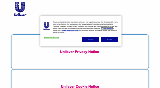 unilevernotices.com