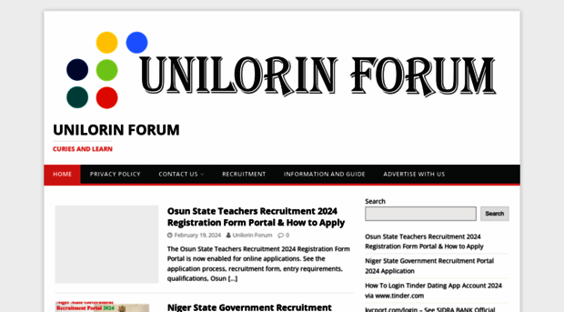 unilorinforum.com