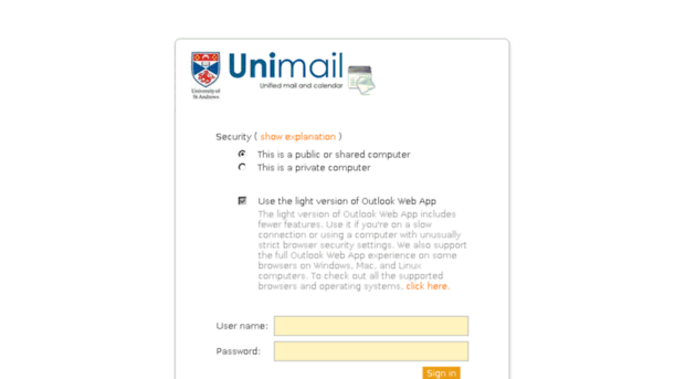 unimail.st-andrews.ac.uk