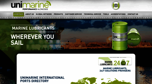 unimarine-lubricants.com