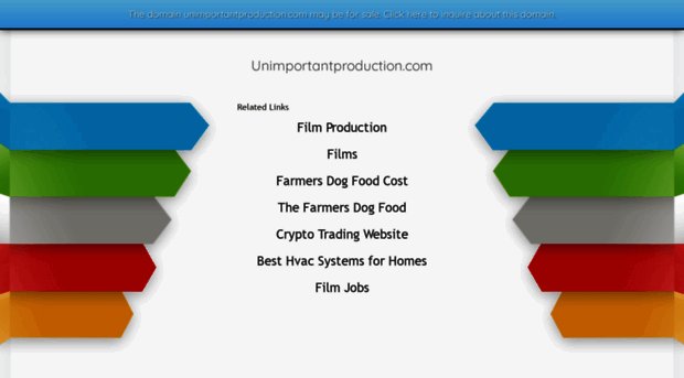 unimportantproduction.com
