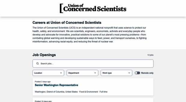 union-of-concerned-scientists.workable.com