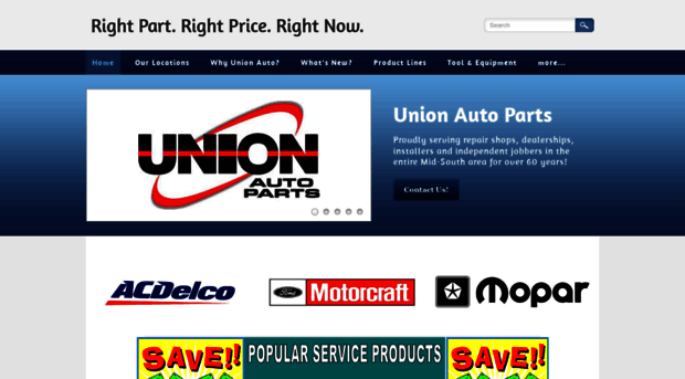 unionautoparts.net