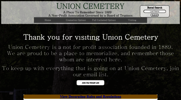 unioncemeterymn.org