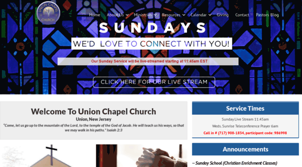 unionchapelchurch.net