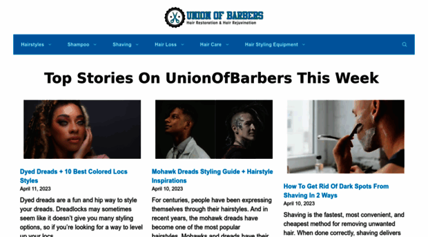 unionofbarbers.com