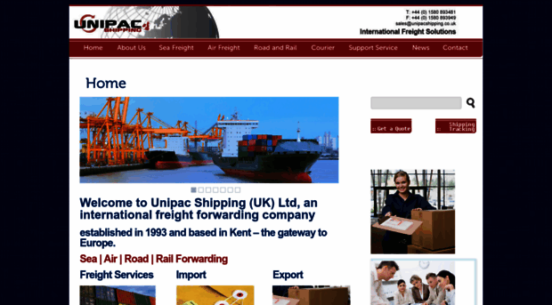 unipacshipping.co.uk