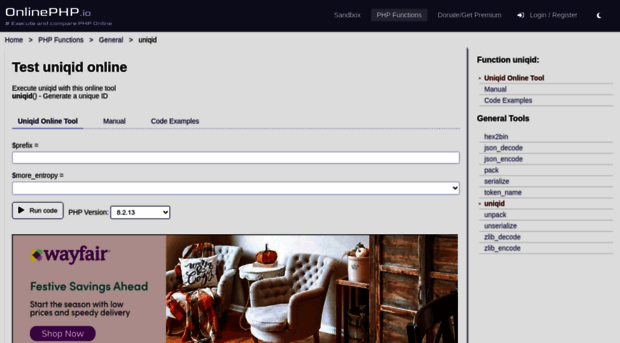 uniqid.onlinephpfunctions.com