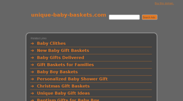 unique-baby-baskets.com