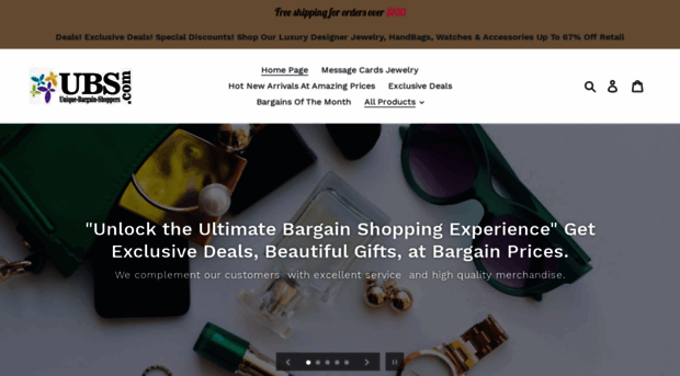 unique-bargain-shoppers.com