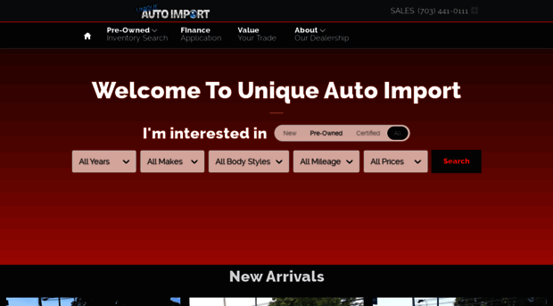 uniqueautoimport.com