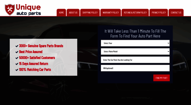 uniqueautoparts.us