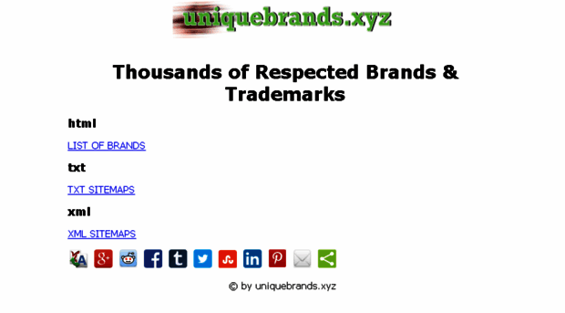 uniquebrands.xyz