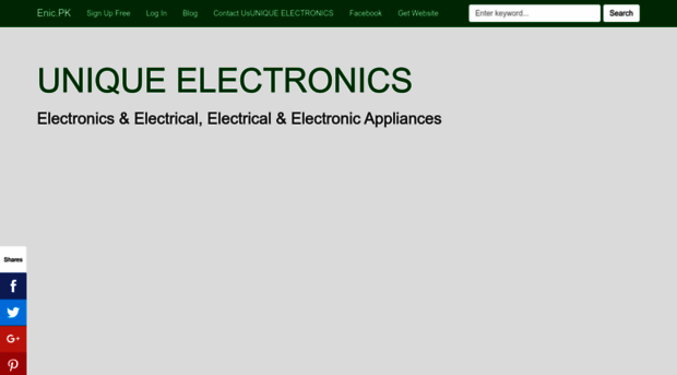 uniqueelectronics.enic.pk