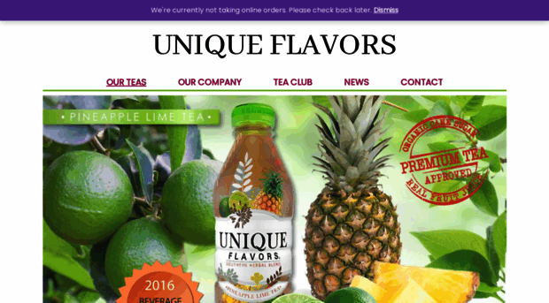 uniqueflavorsteas.com