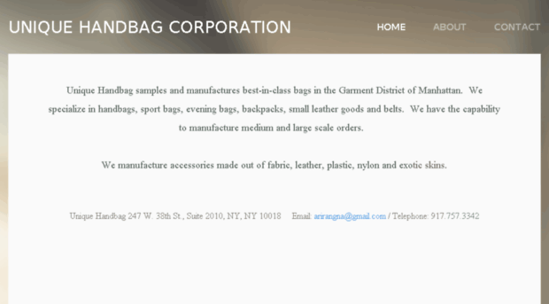 uniquehandbagcorporation.com