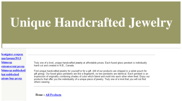 uniquehandcraftedjewelry4u.com