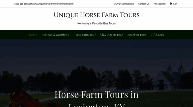 uniquehorsefarmtourslexington.com