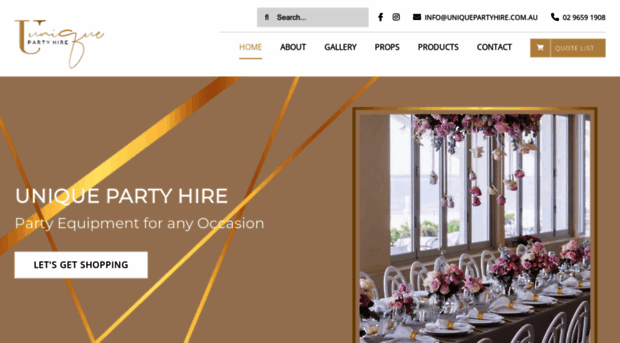 uniquepartyhire.com.au