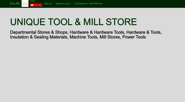 uniquetoolmillstore.enic.pk