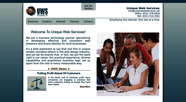 uniquewebservices.net