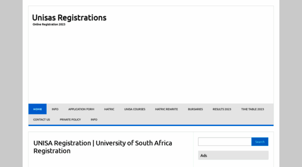 unisasregistration.co.za