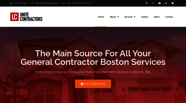 unitecontractors.com