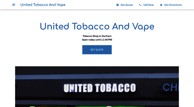 united-tobacco-and-vapor.business.site