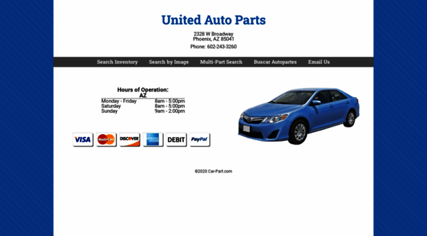 unitedautopartsphx.com