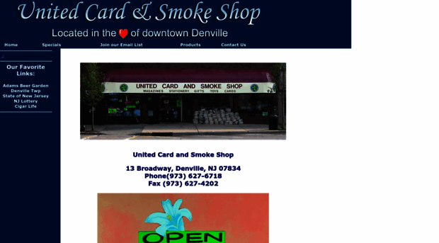 unitedcardandsmoke.com