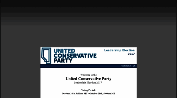 unitedconservative.isivote.com