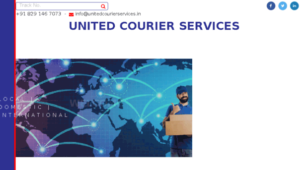 unitedcourierservices.in