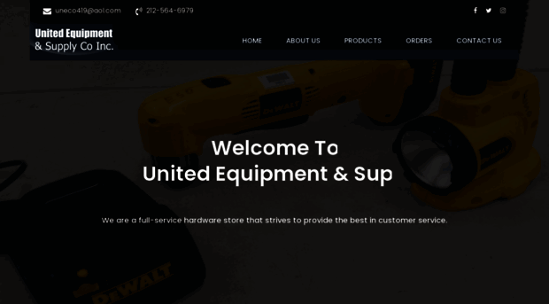 unitedequipmentsupply.com