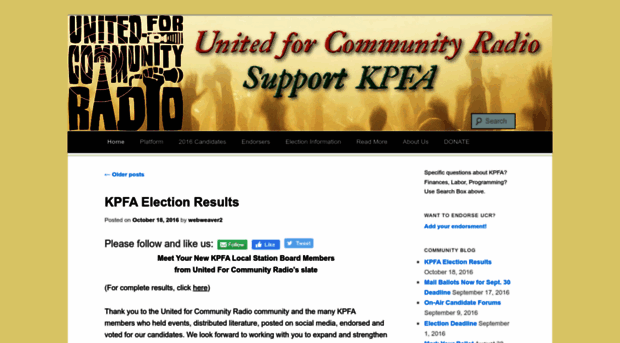 unitedforcommunityradio.org