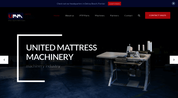 unitedmattressmachinery.com