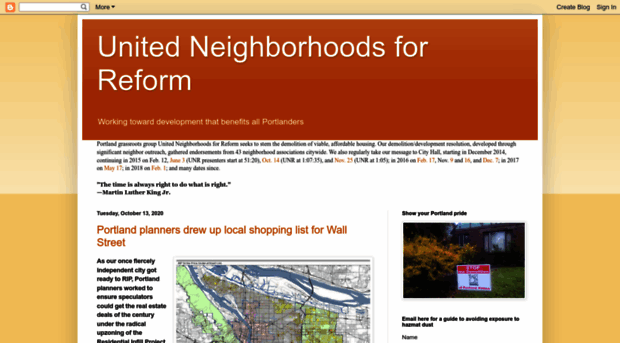 unitedneighborhoodsforreform.blogspot.com