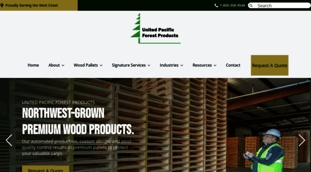 unitedpacificpallet.com