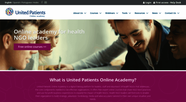 unitedpatientsacademy.org