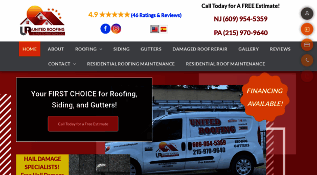 unitedroofsnj.com