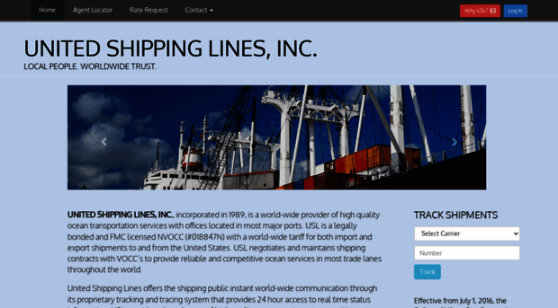 unitedshippinglines.com