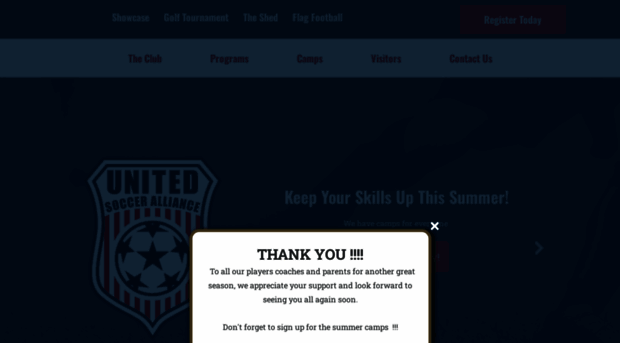 unitedsocceralliance.com