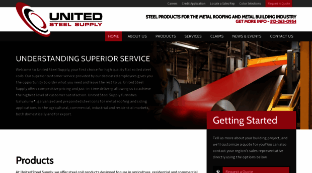 unitedsteelsupply.com