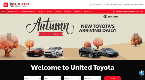 unitedtoyotaimperial.com