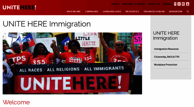 unitehereimmigration.org