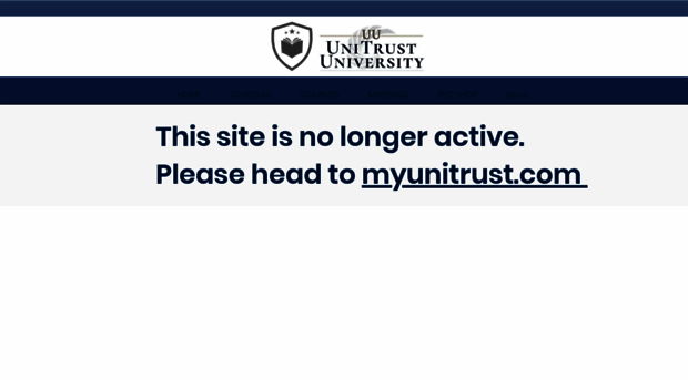 unitrustuniversity.com