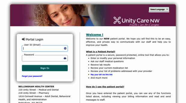 unitycarenw.myezyaccess.com