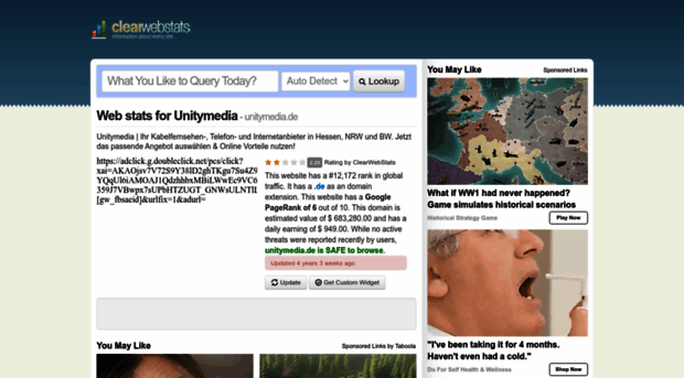 unitymedia.de.clearwebstats.com