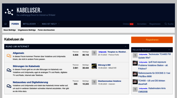 unitymediakabelbwforum.de
