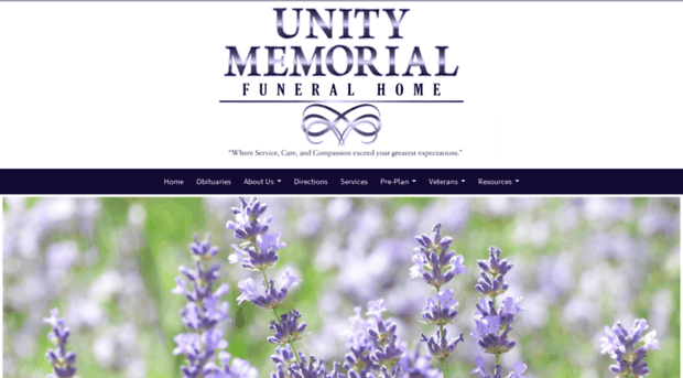 unitymemorialfuneralhome.com